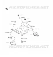 SUPPORT MOTEUR pour Kawasaki JET SKI XI SPORT 1999