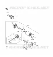 D&Eacute;MARREUR pour Kawasaki JET SKI XI SPORT 1999