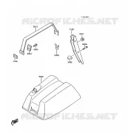 CAPOT MOTEUR pour Kawasaki JET SKI 300 1988