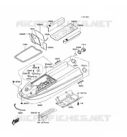 COQUE pour Kawasaki JET SKI 300 1988
