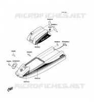 LABEL pour Kawasaki JET SKI 300 1988