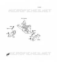 SUPPORT MOTEUR pour Kawasaki JET SKI 300 1988
