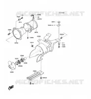 TURBINE pour Kawasaki JET SKI 300 1988