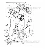 CARBURATEUR pour Kawasaki JET SKI 440 1989