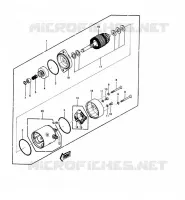 D&Eacute;MARREUR pour Kawasaki JET SKI 440 1989