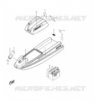 LABEL pour Kawasaki JET SKI 440 1989