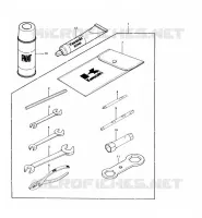 OUTIL UTILISATEUR pour Kawasaki JET SKI 440 1989