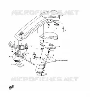 TRINGLE/SWITCHS pour Kawasaki JET SKI 440 1989