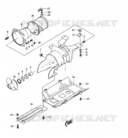 TURBINE pour Kawasaki JET SKI 440 1989