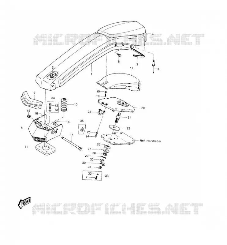 TRINGLE/SWITCHS Kawasaki JET SKI 440 1990 JET SKI 440  JS440-A14