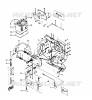ELECTRIC CASE pour Kawasaki JET SKI 550 1988