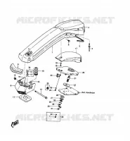 POIGNEE POLE pour Kawasaki JET SKI 550 1988