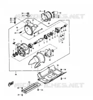 TURBINE pour Kawasaki JET SKI 550 1988