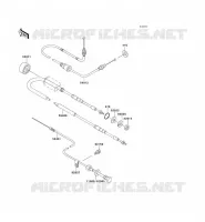 CABLES pour Kawasaki JET SKI 550SX 1992