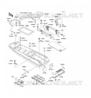 COQUE pour Kawasaki JET SKI 550SX 1992