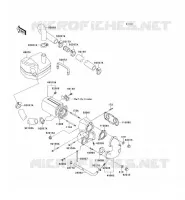 &Eacute;CHAPPEMENT pour Kawasaki JET SKI 550SX 1992