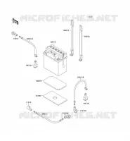 &Eacute;QUIPEMENT ELECTRIQUE pour Kawasaki JET SKI 550SX 1992