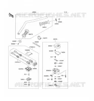 GUIDON pour Kawasaki JET SKI 550SX 1992