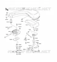 POIGNEE POLE pour Kawasaki JET SKI 550SX 1992
