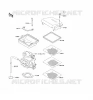 BOUCLIER THERMIQUE pour Kawasaki JET SKI 550SX 1995