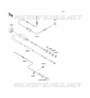 CABLES pour Kawasaki JET SKI 550SX 1995