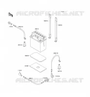 &Eacute;QUIPEMENT ELECTRIQUE pour Kawasaki JET SKI 550SX 1995