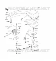 POIGNEE POLE pour Kawasaki JET SKI 550SX 1995