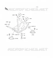 SUPPORT MOTEUR pour Kawasaki JET SKI 550SX 1995