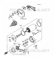 D&Eacute;MARREUR pour Kawasaki JET SKI 650SX 1990