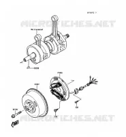 G&Eacute;N&Eacute;RATEUR pour Kawasaki JET SKI 650SX 1990