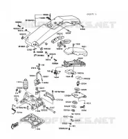 POIGNEE POLE pour Kawasaki JET SKI 650SX 1990