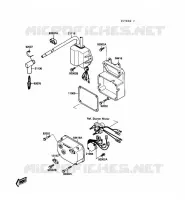 SYSTEME D&acute;ALLUMAGE pour Kawasaki JET SKI 650SX 1990