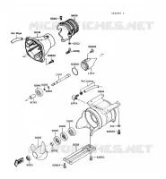TURBINE pour Kawasaki JET SKI 650SX 1990