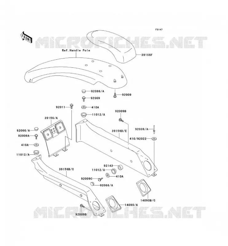 MOUSSES Kawasaki JET SKI 750 2002 JET SKI 750 SXI PRO  JS750-C5