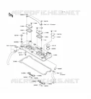 COUVRE CULASSE pour Kawasaki JET SKI STX-12F 2003