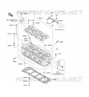 CULASSE pour Kawasaki JET SKI STX-12F 2003