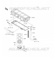 CYLINDRE/PISTON pour Kawasaki JET SKI STX-12F 2003