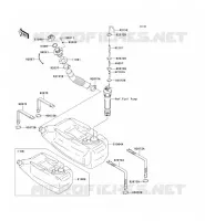 RESERVOIR CARBURANT pour Kawasaki JET SKI STX-12F 2003