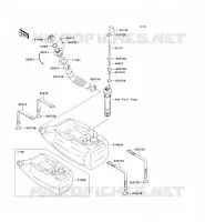RESERVOIR CARBURANT pour Kawasaki JET SKI STX-12F 2004