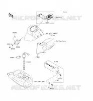 COMPTEURS pour Kawasaki JET SKI STX-15F 2005