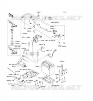 &Eacute;QUIPEMENT ELECTRIQUE pour Kawasaki JET SKI STX-15F 2005