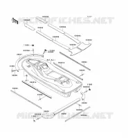 MOUSSES pour Kawasaki JET SKI STX-15F 2005
