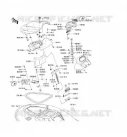 PIECE COQUE AV pour Kawasaki JET SKI STX-15F 2005