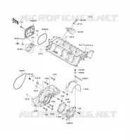 COUVERCLES MOTEUR pour Kawasaki JET SKI STX-15F 2005