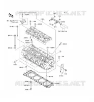 CULASSE pour Kawasaki JET SKI STX-15F 2005