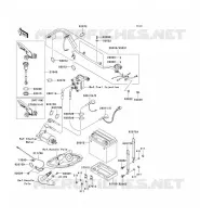&Eacute;QUIPEMENT ELECTRIQUE pour Kawasaki JET SKI STX-15F 2005