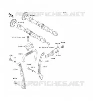 ARBRE A CAME/TENDEUR pour Kawasaki JET SKI STX-15F 2007