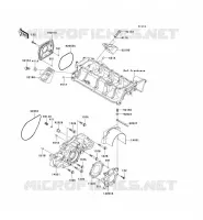 COUVERCLES MOTEUR pour Kawasaki JET SKI STX-15F 2007