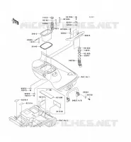 PIECE COQUE AR pour Kawasaki JET SKI STX-15F 2007