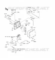 SILENCIEUX ADMISSION pour Kawasaki JET SKI STX-15F 2007